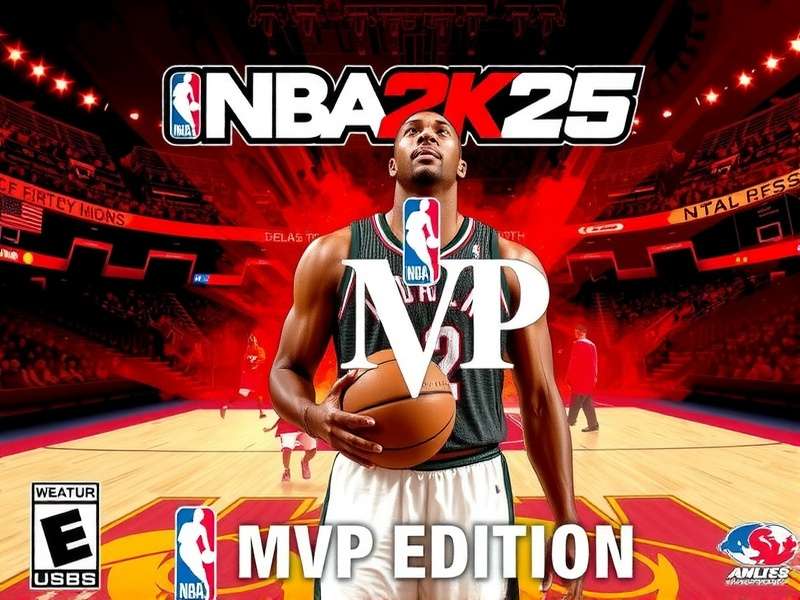 NBA 2K25 MVP Edition Cover Art